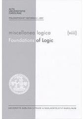 kniha Foundations of logic, Charles University, Karolinum Press 2010