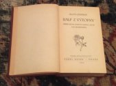 kniha Ralf z výtopny příběh hocha, který se narodil, aby se stal železničářem, Karel Nosek 1929