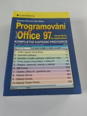 kniha Programování Office 97 Visual Basic for applications : kompletní kapesní průvodce, Grada 1998