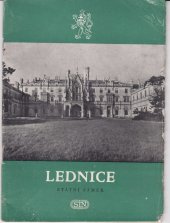 kniha Lednice Státní zámek, Sportovní a turistické nakladatelství 1963