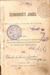 kniha Černohorští junáci tři povídky, Kraus 1902