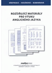 kniha Rozšiřující materiály pro výuku anglického jazyka, Matfyzpress 2006