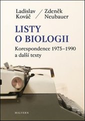 kniha Listy o biologii, Malvern 2019