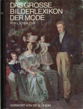 kniha Das grosse Bilderlexikon der Mode Vom Altertum zur Gegenwart, Artia 1966