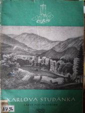kniha Karlova Studánka Lázně pod Pradědem, Sportovní a turistické nakladatelství 1954