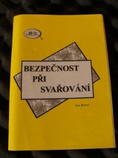 kniha Bezpečnost při svařování, DOM-ZO 13 2001