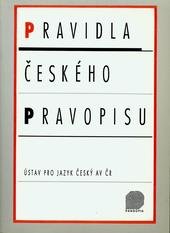 kniha Pravidla českého pravopisu školní vydání, Pansofia 1996