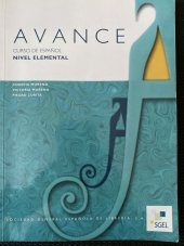 kniha Avance Curso de Español Nivel Elemental, Sociedad general Española de liberia 2009