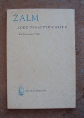kniha Žalm roku dvaačtyřicátého, Jan Jelínek 1945