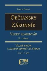 kniha Občiansky zákonník Vecné práva a zodpovednosť za škodu II. zväzok, EUROKÓDEX 2025