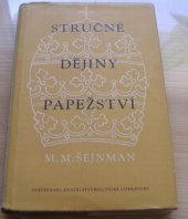 kniha Stručné dějiny papežství, SNPL 1955