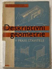kniha Deskriptivní geometrie v praxi stavitele, Práce 1950