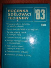 kniha Ročenka sdělovací techniky 1983, SNTL 1982