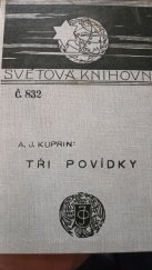 kniha Tři povídky, J. Otto 1910