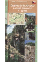 kniha České Švýcarsko Labské pískovce : 1:35 000 : turistická a cykloturistická mapa, Geodézie On Line 2007