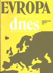 kniha Evropa dnes, Pressfoto 1983