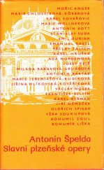 kniha Slavní plzeňské opery [23 medailónů hudebních umělců], Západočeské nakladatelství 1986