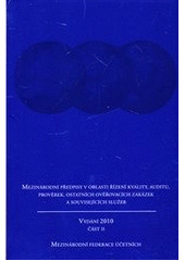 kniha Příručka mezinárodních auditorských standardů vydání 2005, Komora auditorů České republiky 2005