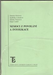 kniha Nemoci z povolání a intoxikace, Karolinum  2006