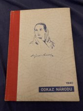 kniha V zámku a podzámčí, Jindřich Bačkovský 1938