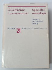 kniha Speciální neurologie, Avicenum 1980