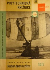 kniha Radar dnes a zítra, SNTL 1961