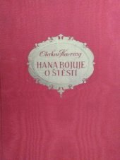 kniha Hana bojuje o štěstí Dívčí román, Zmatlík a Palička 1936