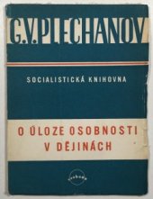 kniha O úloze osobnosti v dějinách, Svoboda 1949