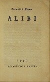 kniha Alibi, Melantrich 1931