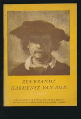 kniha Rembrandt Harmensz van Rijn, Orbis 1956