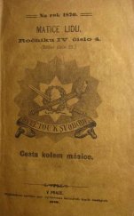kniha Cesta kolem měsíce, Nákladem spolku pro vydávání laciných knih českých 1870