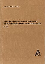 kniha Soubor komentovaných předpisů z oblasti práce, mezd a sociálních věcí. Díl 2, Andragogos Agency 1992