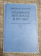 kniha Učebnice intonace a rytmu , Supraphon Praha 1967