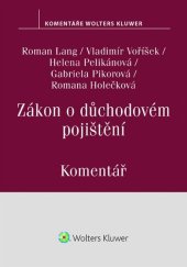 kniha Zákon o důchodovém pojištění Komentář, Wolters Kluwer 2024