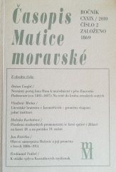 kniha Časopis Matice moravské 2010/2 Ročník CXXIX, Matice moravská 2010