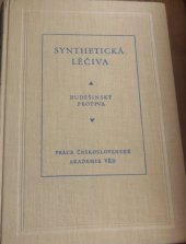 kniha Synthetická léčiva, Československá akademie věd 1954