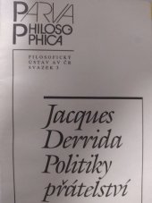 kniha Politiky přátelství, Filosofia 1994