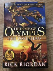 kniha The Lost hero Heroes of Olympus, Puffin books 2017