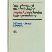 kniha Stavebnicová miniučebnice anglické obchodní korespondence, SNTL 1986