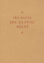 kniha Jdu za svou písní, Josef Hladký 1928