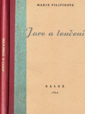 kniha Jaro a loučení Básně, Brněnská tiskárna 1944