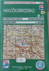 kniha Havlíčkobrodsko turistická mapa 1:50 000, Klub českých turistů 2002