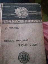kniha Tiché vody román, B. Kočí 1925