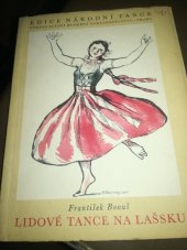 kniha Lidové tance na Lašsku, Stát. hudeb. nakl. 1953
