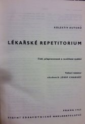 kniha Lékařské repetitorium, SZdN 1967
