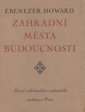 kniha Zahradní města budoucnosti, Vesmír 1924