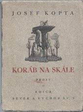 kniha Koráb na skále prósy, Müller a spol. 1926