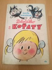 kniha Děvčátko s koťaty, Středočeské nakladatelství a knihkupectví 1979