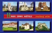 kniha Hrady, zámky, kaštiele Vreckový atlas, ArchaGRAF 2014