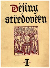 kniha Dějiny středověku 2. [díl], Státní nakladatelství politické literatury 1958